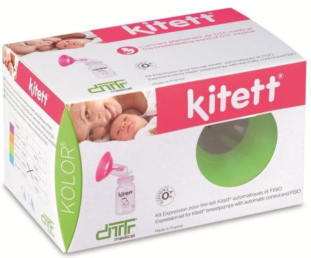 Breast pump collection kit Diffusion Technique Francaise