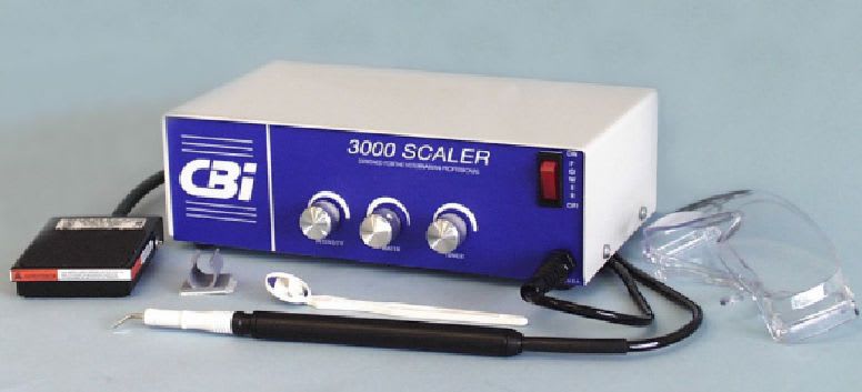 Ultrasonic dental scaler / complete set / veterinary CBI 3000 CBI