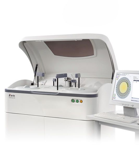 Automatic biochemistry analyzer 560 tests/h | Chemray-420 Rayto Life and Analytical Sciences