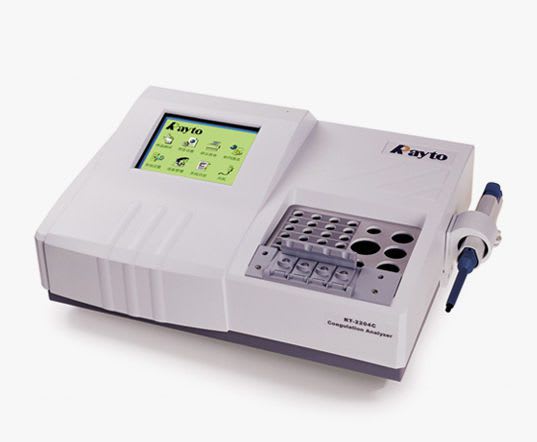Semi-automatic coagulation analyzer / 4-channel RT-2204C Rayto Life and Analytical Sciences