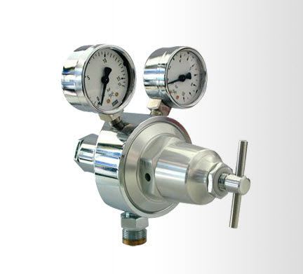 Medical gas double pressure regulator DZ Medicale