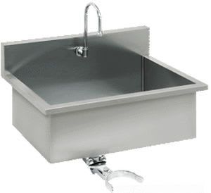 Stainless steel surgical sink / 1-station 106-1133-01 VSSI