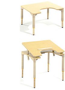 Height-adjustable ergotherapy table Small E270 Rifton