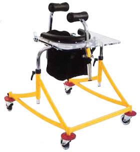 4-caster rollator / pediatric Youpi RUPIANI