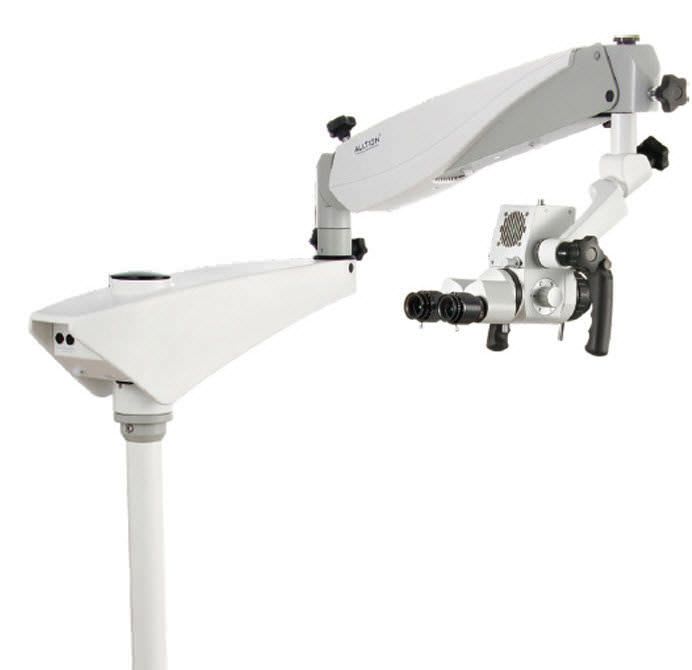 Operating microscope (surgical microscopy) / for dental surgery / ENT surgery / mobile AM-P8303W Alltion (Wuzhou)