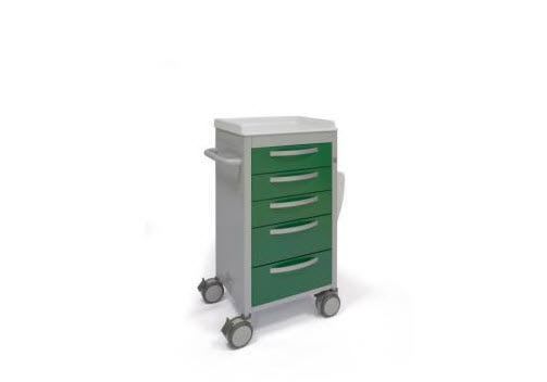 Treatment trolley / with drawer / closed-structure Doimo Mis srl