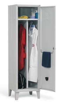 Locker room cabinet / for healthcare facilities / with hinged door / 1-door Doimo Mis srl