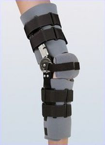 Knee splint (orthopedic immobilization) / articulated / pediatric PD-67RKPO RCAI Restorative Care of America