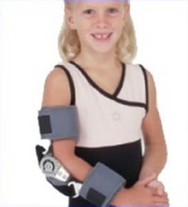 Elbow orthosis (orthopedic immobilization) / articulated / pediatric PD-88UAB RCAI Restorative Care of America