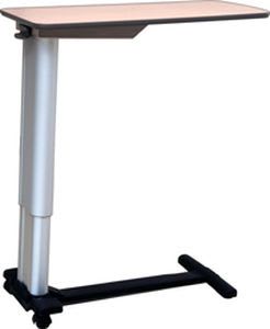 Height-adjustable overbed table / on casters CaGar Series Chang Gung Medical Technology