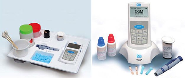 Blood glucose meter OPUS Series Chang Gung Medical Technology