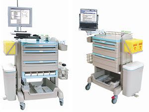 Treatment trolley / with drawer / modular U-AID Series Chang Gung Medical Technology