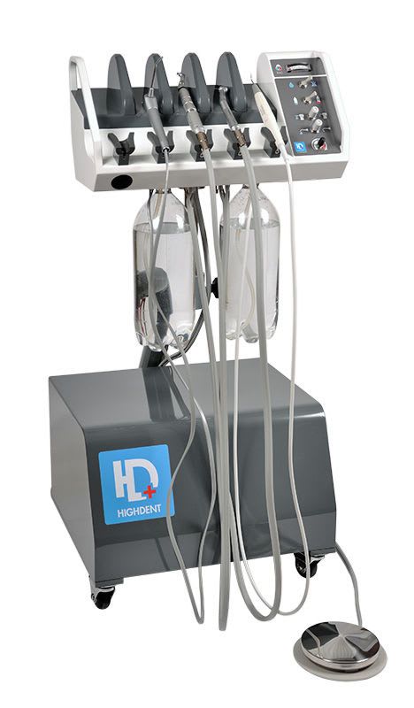 Mobile dental delivery system / veterinary HIGHDENT TRIO Dispomed
