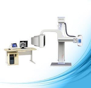 Radiography system (X-ray radiology) / digital / for multipurpose radiography / with swiveling tube-stand PLX8500A/B Nanjing Perlove Radial-Video Equipment