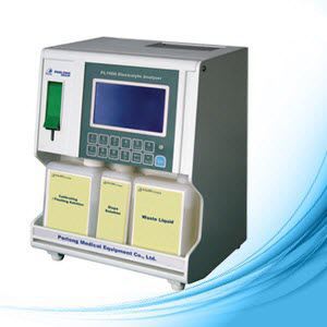 Electrolyte analyzer PL1000A Nanjing Perlove Radial-Video Equipment