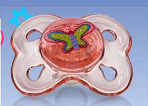 Anatomical infant pacifier / silicone Butterfly Nuby