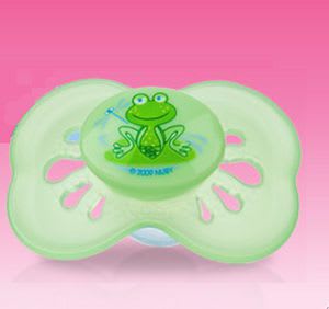 Anatomical infant pacifier / silicone Pastels™ Nuby