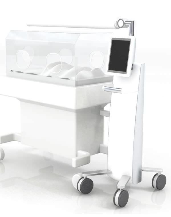 Respiratory frequency multi-parameter monitor / wearable / compact / infant VoluSense Pediatrics VoluSense