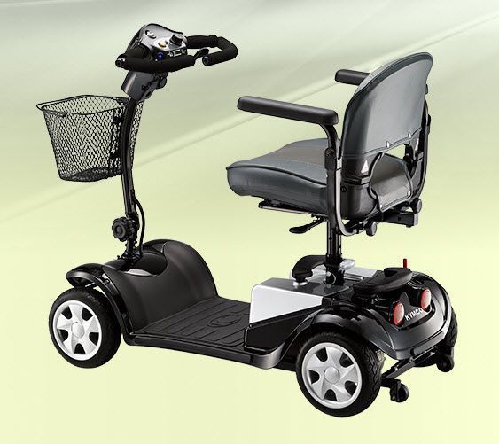 4-wheel electric scooter 4 mph | MINI LS - EQ20CC Kymco