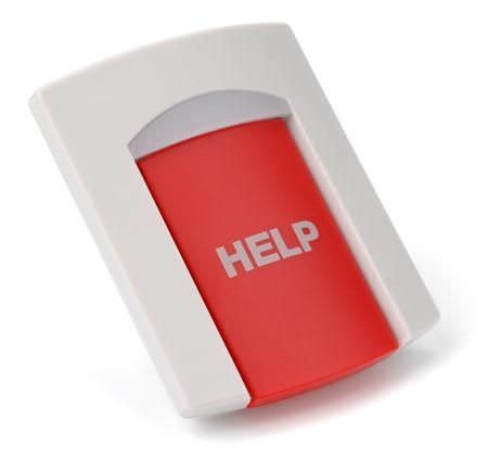 Panic button alert system / hand-held LifeFone