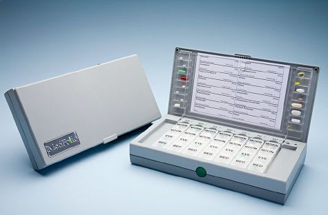 Pill box wireless / digital MedFolio