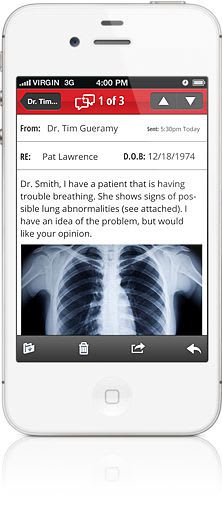 Medical iOS application / telecollaboration docbookMD