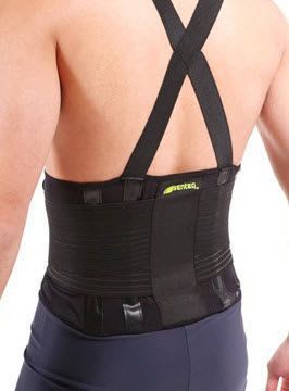 Lumbar support belt / with reinforcements / with suspenders SQ1-W004 Senteq