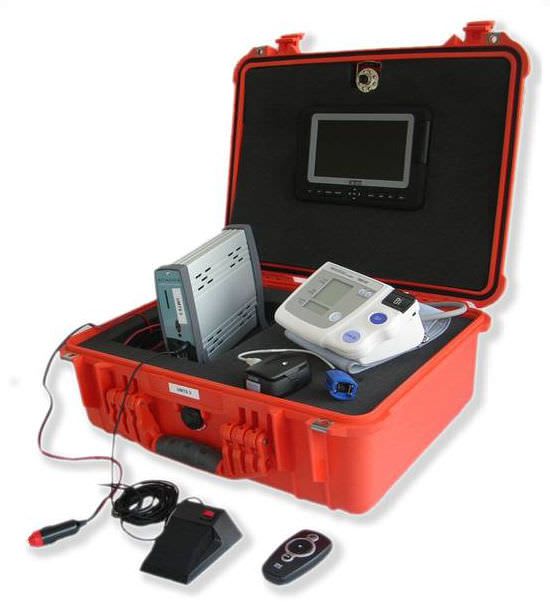 Mobile care unit wireless / ambulatory VitelMed