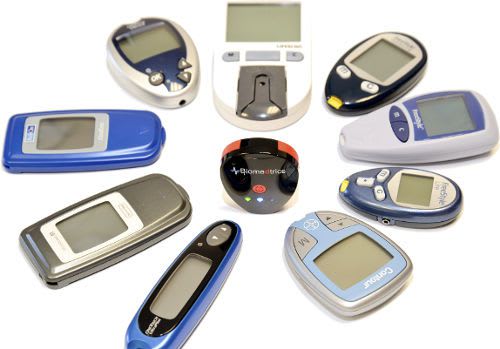 Wireless transmitter / blood glucose data ditto™ Biomedtrics