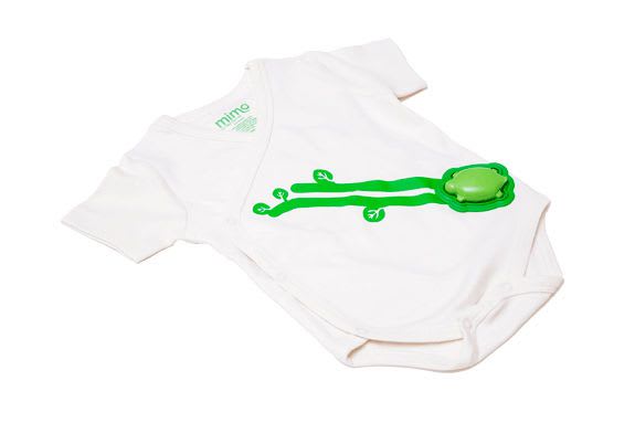 Wearable vital signs monitor / infant / wireless Mimo Rest Devices