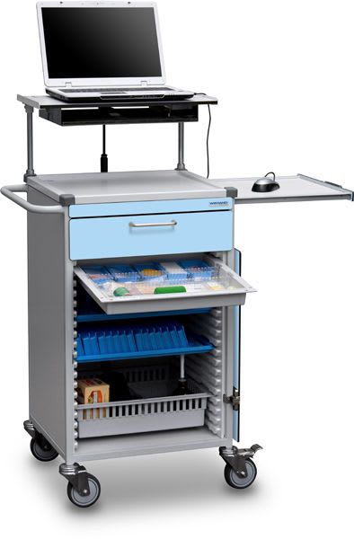 Multi-function trolley / with drawer / with door B10.029 Wiegand