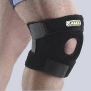 Knee orthosis (orthopedic immobilization) / with patellar buttress / open knee HC-KN-T20F Alexandave Industries