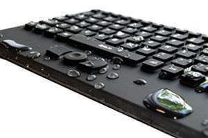 USB medical keyboard / washable / latex KBWKRC102-BK WETKEYS