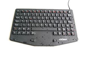USB medical keyboard / washable / disinfectable / with touchpad KBWKRC87T-BK07 WETKEYS