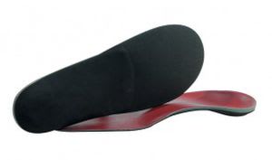 Orthopedic insoles with longitudinal arch pad MH Thin Air Mile High Orthotics Labs