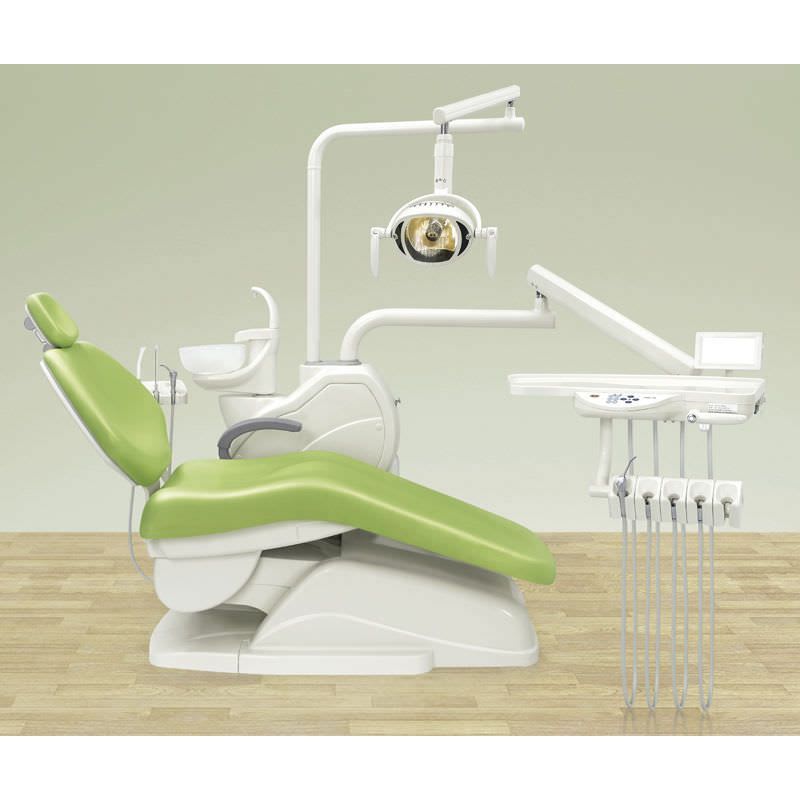 Dental treatment unit with LED lamp AL-398AA-1 Foshan Anle Medical Apparatus
