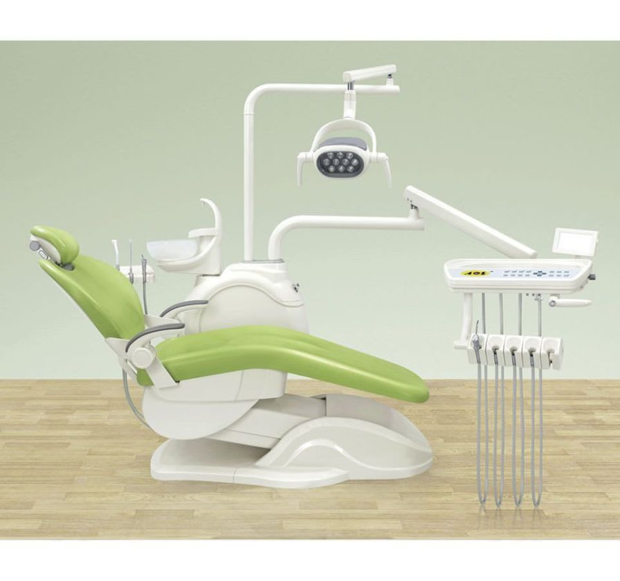 Dental treatment unit with LED lamp AL-388SD (UPGRADED VERSION) Foshan Anle Medical Apparatus