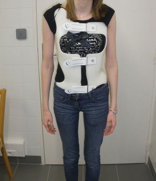 Thoracolumbosacral (TLSO) support corset PROTUNIX