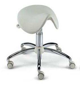 Dental stool / on casters / saddle seat AG70050 PROMED S.R.L.