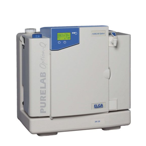 Laboratory water purifier / electrodeionization / by UV / reverse osmosis 15 L/h, 18.2 M%u2126.cm | PURELAB Option Q Veolia Water STI ( Elga Labwater )