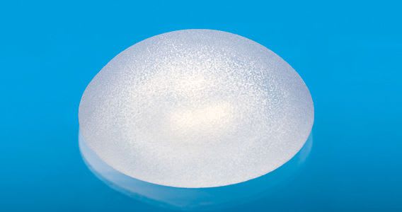 Breast cosmetic implant / round / silicone Crystal·Lambe Wanhe Plastic Material