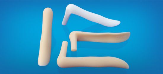 Rear of nose cosmetic implant / anatomical / silicone LM Wanhe Plastic Material