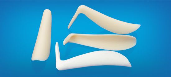 Rear of nose cosmetic implant / anatomical / silicone LD Wanhe Plastic Material