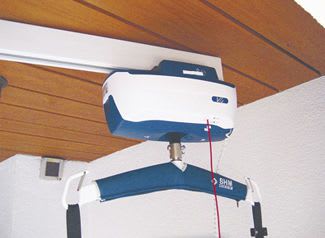 Rail ceiling-mounted / for patient lifts KWIKTRAK aacurat gmbh