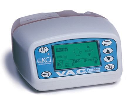 Negative pressure wound therapy unit V.A.C. Freedom Kinetic Concepts