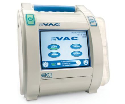 Negative pressure wound therapy unit InfoV.A.C.® Kinetic Concepts