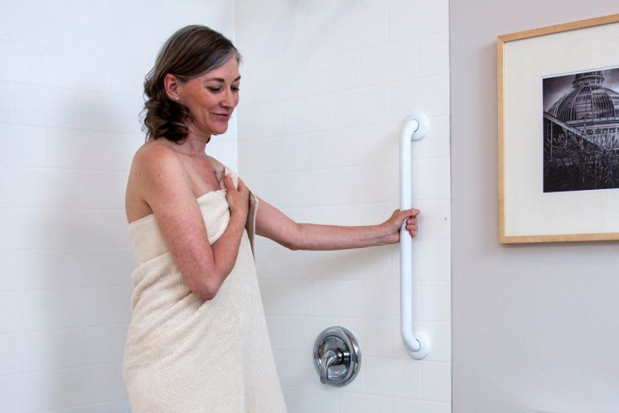 Bathroom grab bar / wall-mounted Easy Mount HealthCraft Product Inc