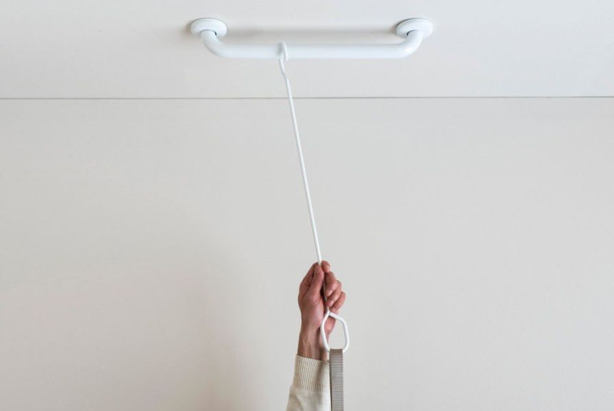 Bed grab bar / ceiling-mounted E2 HealthCraft Product Inc