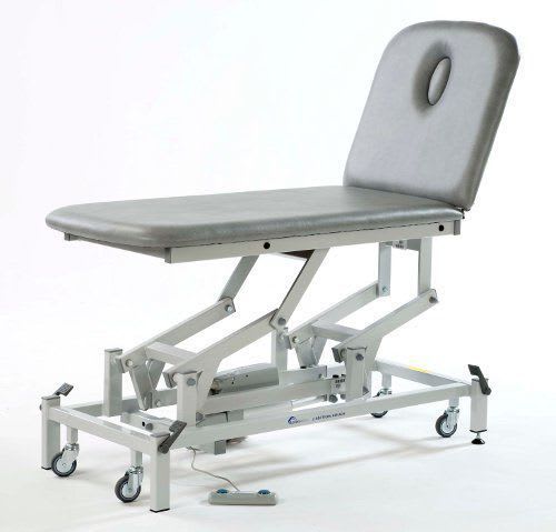 Electrical massage table / height-adjustable / on casters / 2 sections 14950 FYSIOMED NV-SA