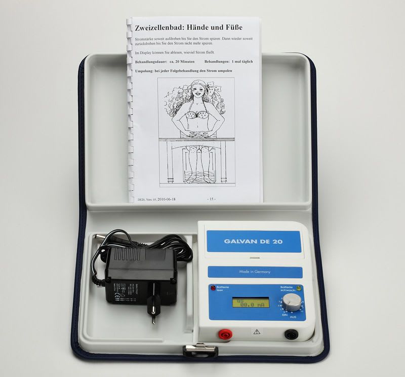 Iontophoresis unit (physiotherapy) / 1-channel Galvan DE 20 G AAM